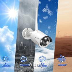 4CH 3MP 1080P HD Outdoor Home Security Camera System Kit Surveillance CCTV NVR