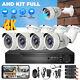 4ch 5mp Dvr 1080p Outdoor Cctv Home Security Camera System Kit With 1tb Hard Drive