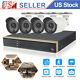 4ch 5 In1 Surveillance System Nvr Security Ip Camera Kit Outdoor Home K3043hv