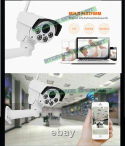 4G Security Camera PTZ Zoom Farm Home Wireless GSM Alarm Remote View Phone 3G