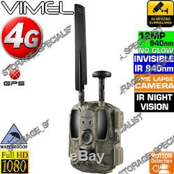 4G Trail Camera Home Security Hunting Scouting Cam Wireless IR