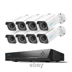 4K 16CH 8MP POE IP Security Camera System NVR Kit 7x24 Recording RLK16-800B8