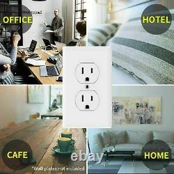 4K/2K/1080P HD Home Security Nanny Camera Wall AC WIFI IP Wall Outlet Receptacle