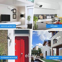 4K Camaras De Seguridad Para Casa Oficina Home Security Camera System 4 Cameras
