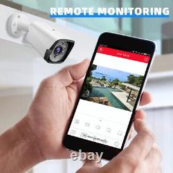 4K Camaras De Seguridad Para Casa Oficina Home Security Camera System 8 Cameras