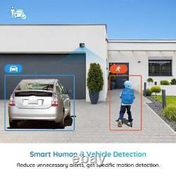 4K Outdoor Zoom PoE Security Camera CCTV Monitor System Color Night Vision 811A