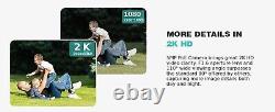 4K Security Camera System Outdoor Home Color Night Vision 3K/5MP 8CH 2TB HDD