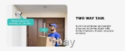4K Security Camera System Outdoor Home Color Night Vision 3K/5MP 8CH 2TB HDD