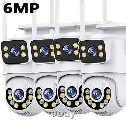 4K Wireless Security Camera System Outdoor Home Dual Lens Wifi Night Vision Cam