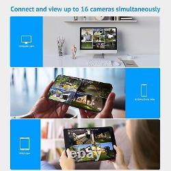 4MP 2K Outdoor Indoor Security Cameras with Starlight Night Vision & 2-Way Audio