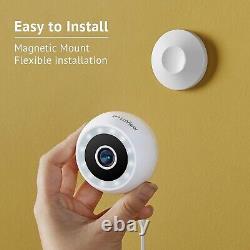 4MP 2K Outdoor Indoor Security Cameras with Starlight Night Vision & 2-Way Audio