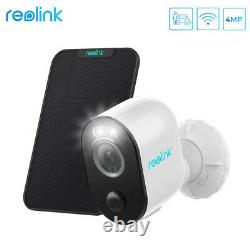4MP 2.4/5GHz WiFi Outdoor Security Camera Reolink Argus 3 Pro with Solar Panel