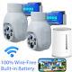 4mp Smart Home Security Camera System Battery Powered Camera Wireless Outdoor Hd