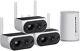 4mp Solar Wireless Security Camera System Home Outdoor Wifi Cctv Pir Cameras 4ch