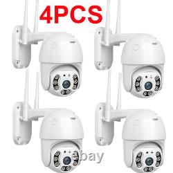 4PCS 1080P HD Home Security Camera System Wireless Outdoor Wifi Cam Night Vision