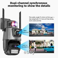 4PCS 1080P Wireless Security Camera System Outdoor Home Wifi Night Vision Cam US