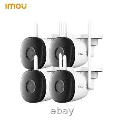 4PCS Imou Outdoor Wifi IP Security Camera Wireless Home Garden Store Monitor 2MP