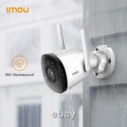 4PCS Imou Outdoor Wifi IP Security Camera Wireless Home Garden Store Monitor 2MP