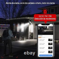 4PCS Solar Battery Camera 1080P Outdoor WiFi Security Camera System Smart Home