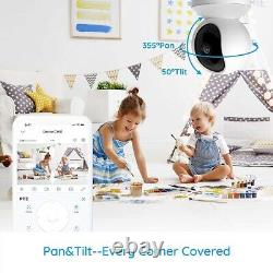 4PCS Wireless Security Camera 4MP Home Smart Wifi System IR Night Vision E1 Pro