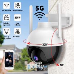 4PCS Wireless Security Camera System Outdoor Home 5G Wifi Night Vision Cam 1080P