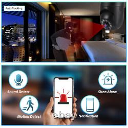 4X 360° 1080P IP E27 Light Bulb Camera Wi-Fi Night Smart Home Wireless Security