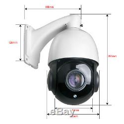 4.5'' 30X ZOOM 4in1 AHD/TVI/CVI/CVBS 1080P 2.0MP PTZ Speed Dome IR Camera Night