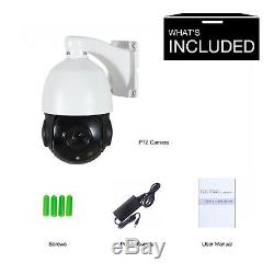 4.5'' 30X ZOOM 4in1 AHD/TVI/CVI/CVBS 1080P 2.0MP PTZ Speed Dome IR Camera Night