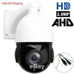 4.5'' 30X ZOOM 4in1 AHD/TVI/CVI/CVBS 1080P 2.0MP PTZ Speed Dome IR Camera Night