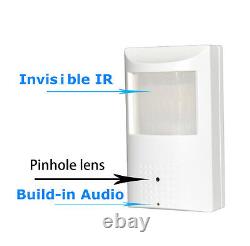 4 MP IP Spy Hidden Motion Detector IP Camera ONVIF Build-in AUDIO Invisible IR