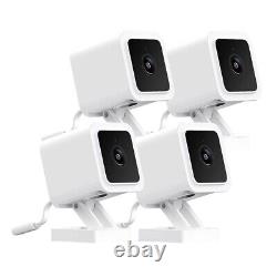 4 PACK New Wyze Cam v3 1080P Indoor/Outdoor Security Cameras Color Night Visions
