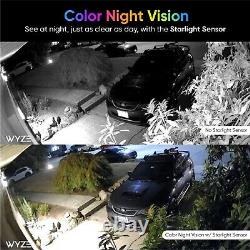 4 PACK New Wyze Cam v3 1080P Indoor/Outdoor Security Cameras Color Night Visions