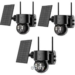 4 x Wireless 5G WiFi Security Camera System Smart outdoor Night Vision Cam 4MP