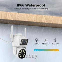 4pcs WIFI IP Camera 10CH NVR Wireless CCTV PTZ Smart Home Security System IR Cam