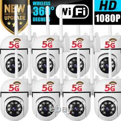 5G WiFi Home Camera 1080P IP Security Surveillance System Night Vision LOT