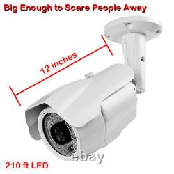 5MP 1920P H. 265 PoE IP Bullet Camera Waterproof 2.8-12mm Varifocal Lens 210FT