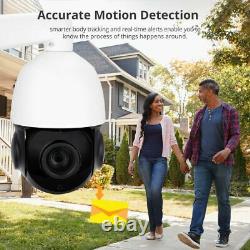 5MP AI Auto Tracking IP PTZ Dome Camera P2P 30X Zoom Hikvision Compatiable With