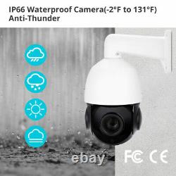 5MP AI Auto Tracking IP PTZ Dome Camera P2P 30X Zoom Hikvision Compatiable With