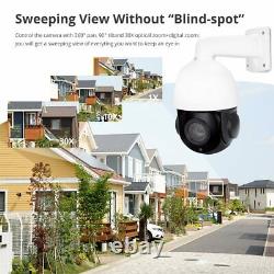 5MP AI Auto Tracking IP PTZ Dome Camera P2P 30X Zoom Hikvision Compatiable With