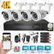 5mp Lite 4ch Dvr Security Camera System 1080p Outdoor With Hard Drive 1tb