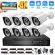 5mp Lite 8ch Dvr 1080p Security Camera System Outdoor H. 265+ Home Cctv Kit Ip66