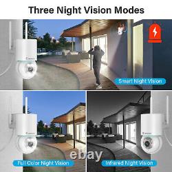 5MP Outdoor Wireless Home Security Camera System Wifi 10CH 3K NVR Long Range