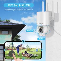 5MP Outdoor Wireless Home Security Camera System Wifi 10CH 3K NVR Long Range
