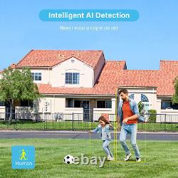 5MP Outdoor Wireless Home Security Camera System Wifi 10CH 3K NVR Long Range