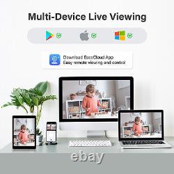 5MP Outdoor Wireless Home Security Camera System Wifi 10CH 3K NVR Long Range