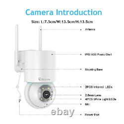 5MP Outdoor Wireless Home Security Camera System Wifi 10CH 3K NVR Long Range