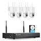 5mp Ptz Wifi Security Ip Camera System Wireless Audio Outdoor Home Night Vision