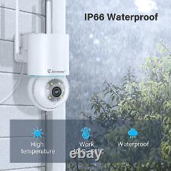 5MP PTZ WIFI Security IP Camera System Wireless Audio Outdoor Home Night Vision