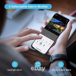 5MP PTZ WIFI Security IP Camera System Wireless Audio Outdoor Home Night Vision
