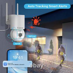 5MP PTZ WIFI Security IP Camera System Wireless Audio Outdoor Home Night Vision